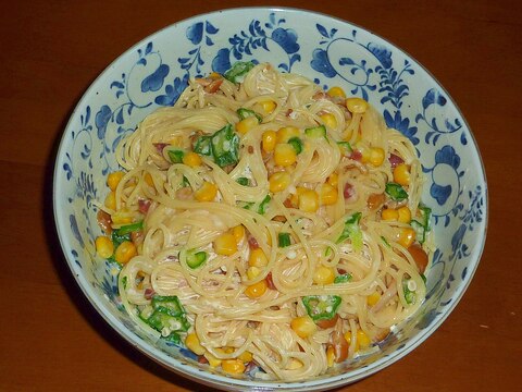 ネバネバパスタ